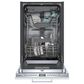 Bosch 800 Series 18" Built In Dishwasher in Panel Ready, , large