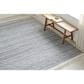 Surya Lily Beige, Charcoal, Bright Blue and Medium Brown 10" x 14" Area Rug, , large