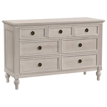 Eastern Shore Viola 7 Soft Close Drawer Dresser in Lace, , large
