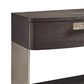 Bernhardt Geneve 1 Drawer Nightstand in Robor and Ferrum with AC Outlets and USB Ports, , large