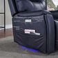 Steve Silver Lexington Power Recliner in Ocean Blue, , large