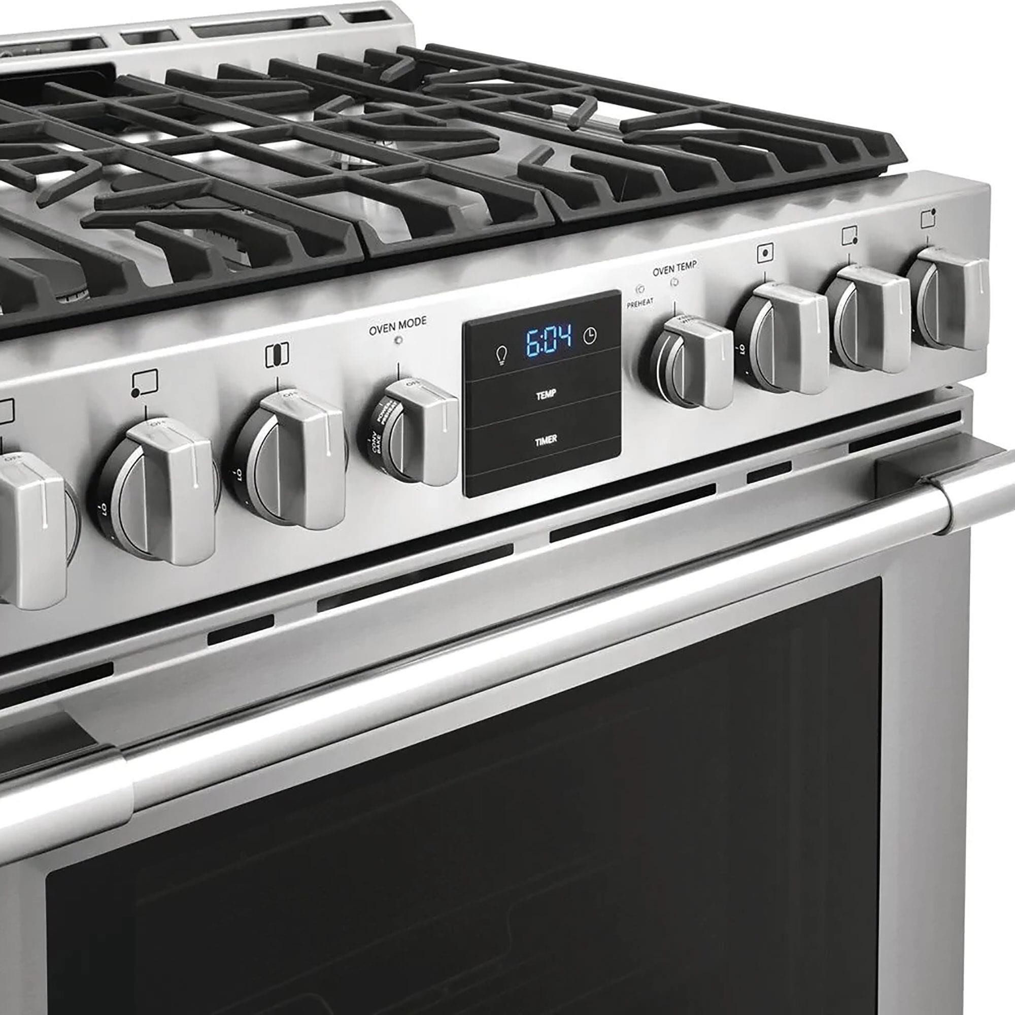 Frigidaire gas range online with air fryer