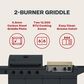 Tytus Anaheim and Emberwood 3-Piece Modular Duo with 2-Burner Gas Griddle in Gunmetal Gray, , large
