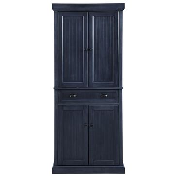 Crosley Furniture Seaside Pantry in Distressed Navy, , large