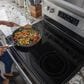 MAYTAG 2-Piece Kitchen Package with 5.3 Cu. Ft. Freestanding Electric Range and 1.1 Cu. Ft. Over-the-Range Microwave in Fingerprint Resistant Stainless Steel, , large