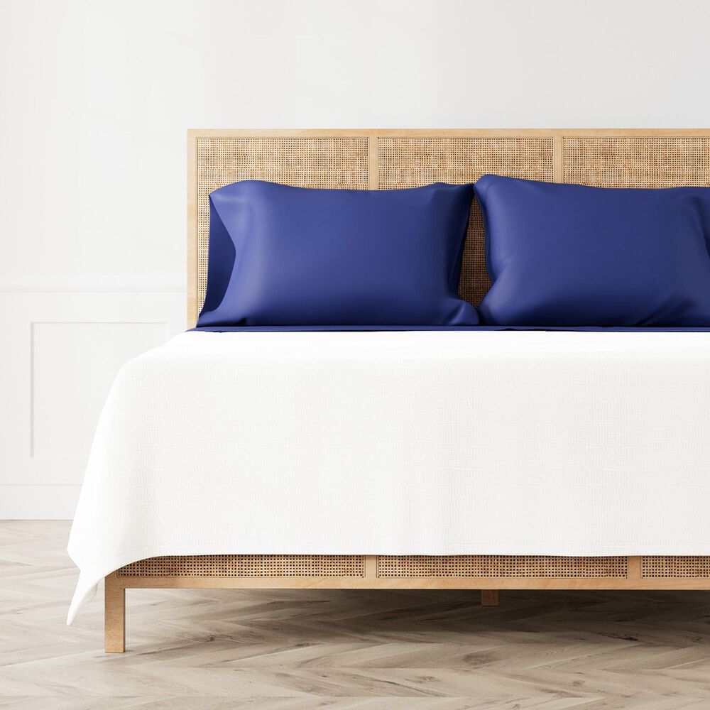 Ann Gish Ready-to-Bed 2.0 4-Piece Queen Sheet Set in Navy, , large