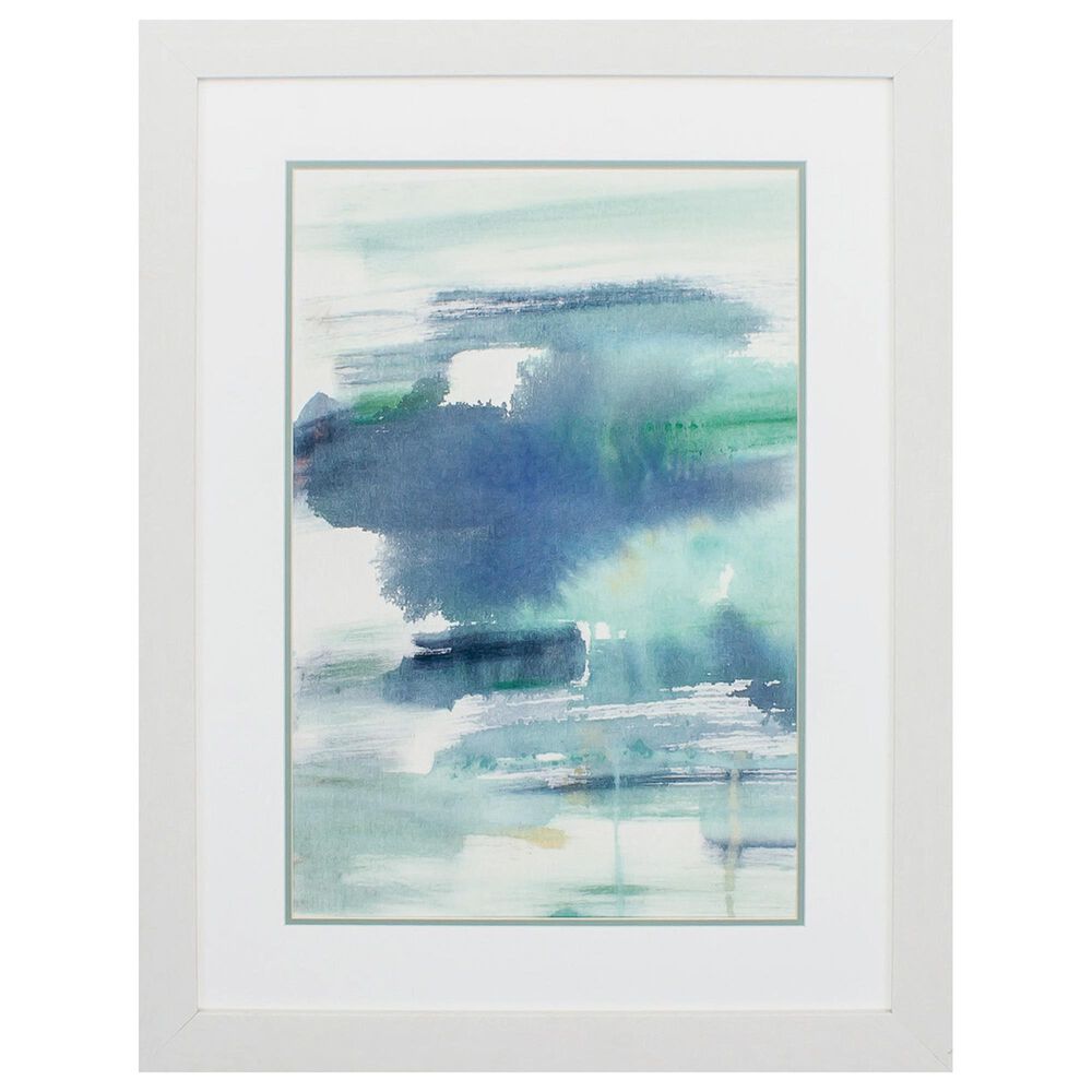 Propac "Feather Blue Horizon I" Wall Art in Blue, , large