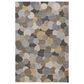 Dalyn Rug Company Kenner Gray 5" x 7"6" Indoor/Outdoor Area Rug, , large