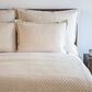Ann Gish Basketweave Quilted King Coverlet in Natural, , large