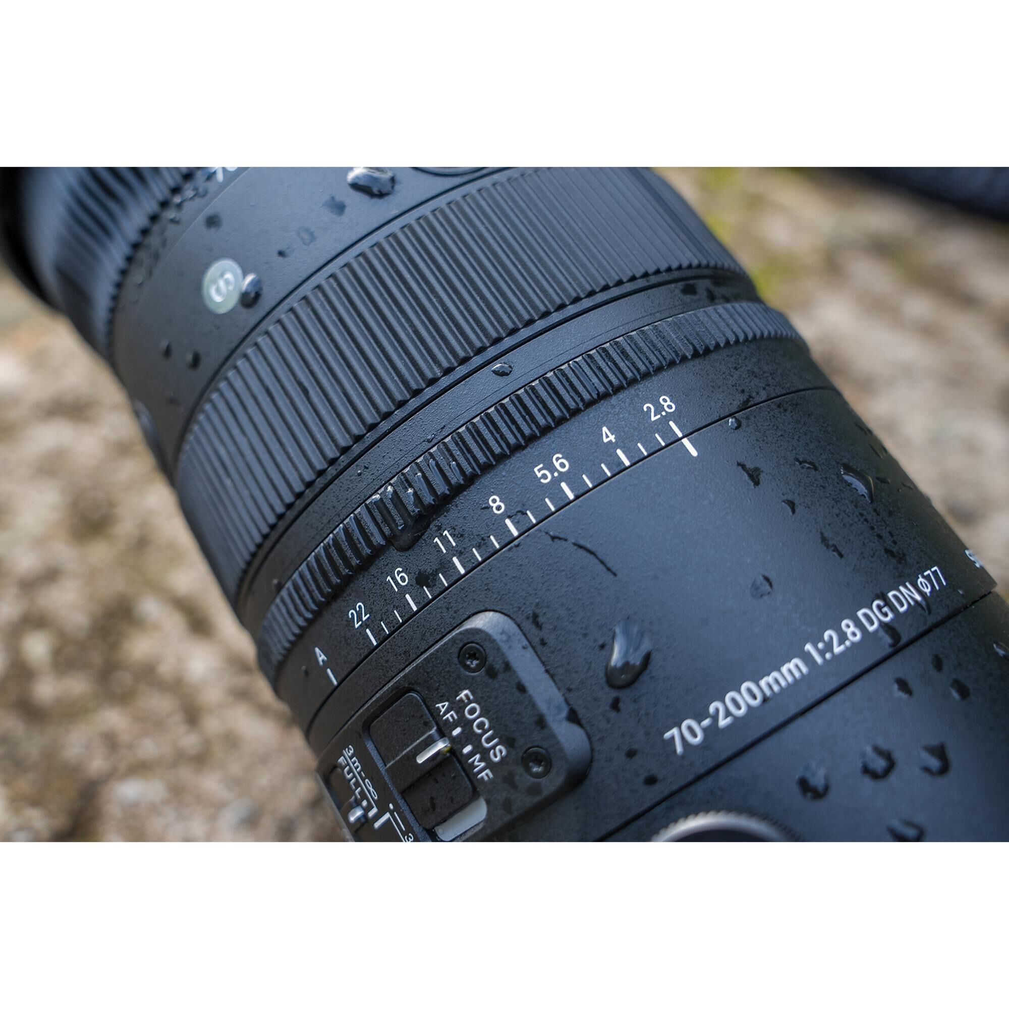 Sigma 70-200mm f/2.8 DG DN OS Lens for Sony E-Mount Cameras in Black