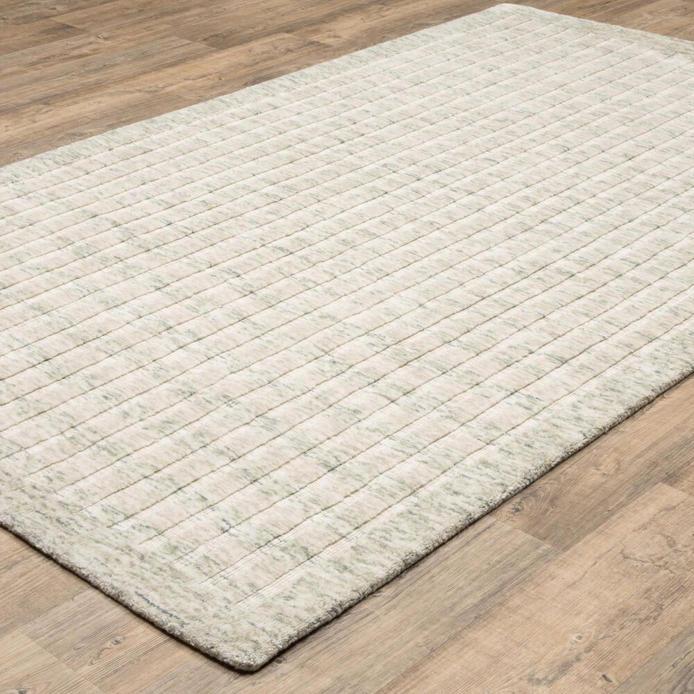 Oriental Weavers Thatcher Beige and Green 5' x 8' Area Rug, , large