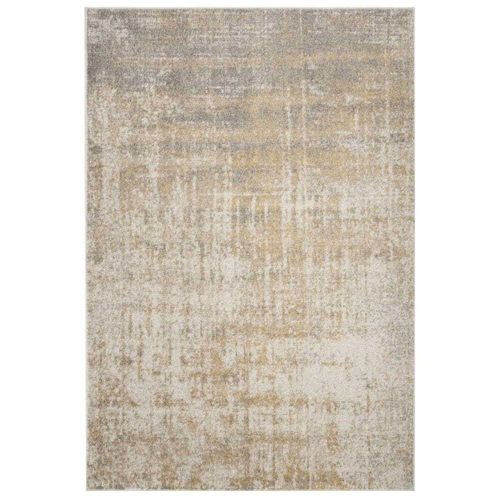 Safavieh Adirondack ADR207A 6" x 9" Creme and Gold Area Rug, , large