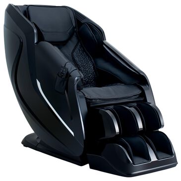 Cozzia Shiatsu Massage Chair with 2D Li Flex Track in Black, , large