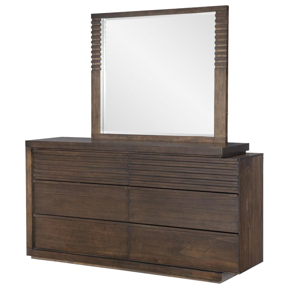 Legacy Classic Architect 6-Drawers Dresser in Onyx with Jewelry Tray, , large