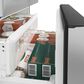 Cafe 4-Piece Kitchen Package with 22.1 Cu. Ft. French Door Refrigerator and Electric Range in Stainless Steel, , large