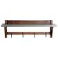 Timberlake Brookside 40" Entryway Coat Hook in Light Gray and Brown, , large