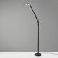 Adesso Gordon LED Floor Lamp in Black, , large
