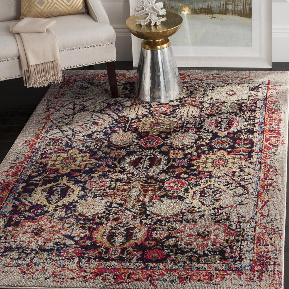 Safavieh Monaco MNC206G-1218 12&#39; x 18&#39; Grey/Multi Area Rug, , large