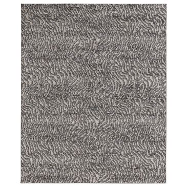 Feizy Vancouver 12" x 15" Beige and Charcoal Area Rug, , large