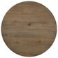 HOMLUX 5-Piece Round Dining Set with Wheat Cushion in Vintage Walnut and Natural Distressed, , large