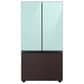 Samsung Bespoke Bespoke 3-Door French Door Refrigerator Top Panel in Morning Blue Glass, , large