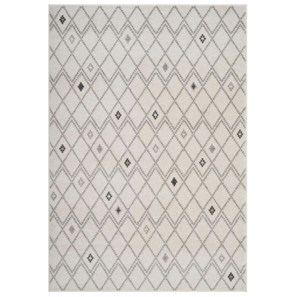 Safavieh Adirondack ADR132B-5 5"1" x 7"6" Ivory and Grey Area Rug, , large