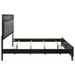 New Heritage Design Obsidian 4-Piece King Bedroom Set in Black, , large