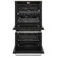 KitchenAid 30" Double Wall Oven in Black Stainless Steel, , large