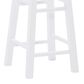 Linon Home Decor Abby 24" Counter Stool in White, , large