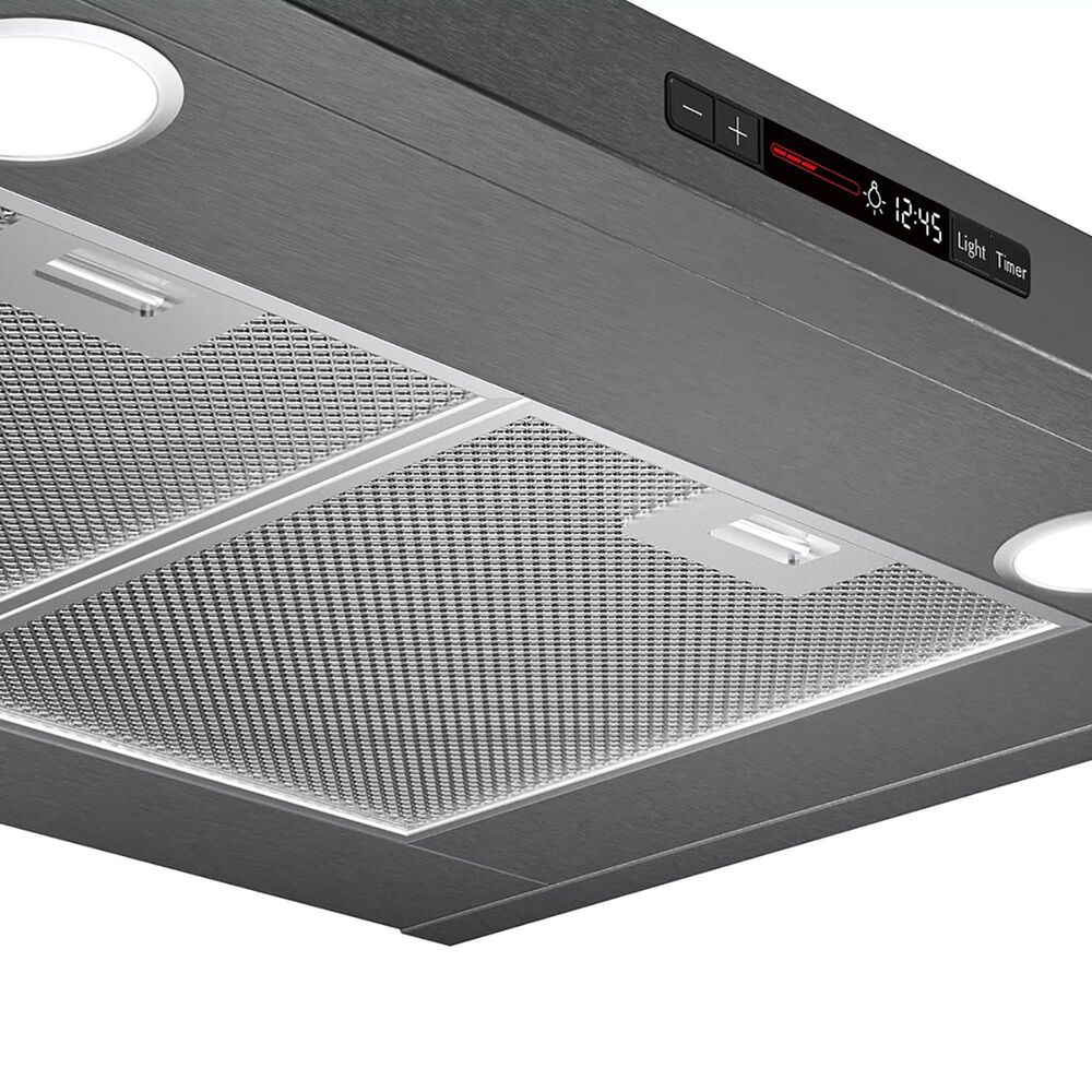 Bosch 30&quot; Pyramid Canopy Chimney Hood in Black Stainless Steel, , large