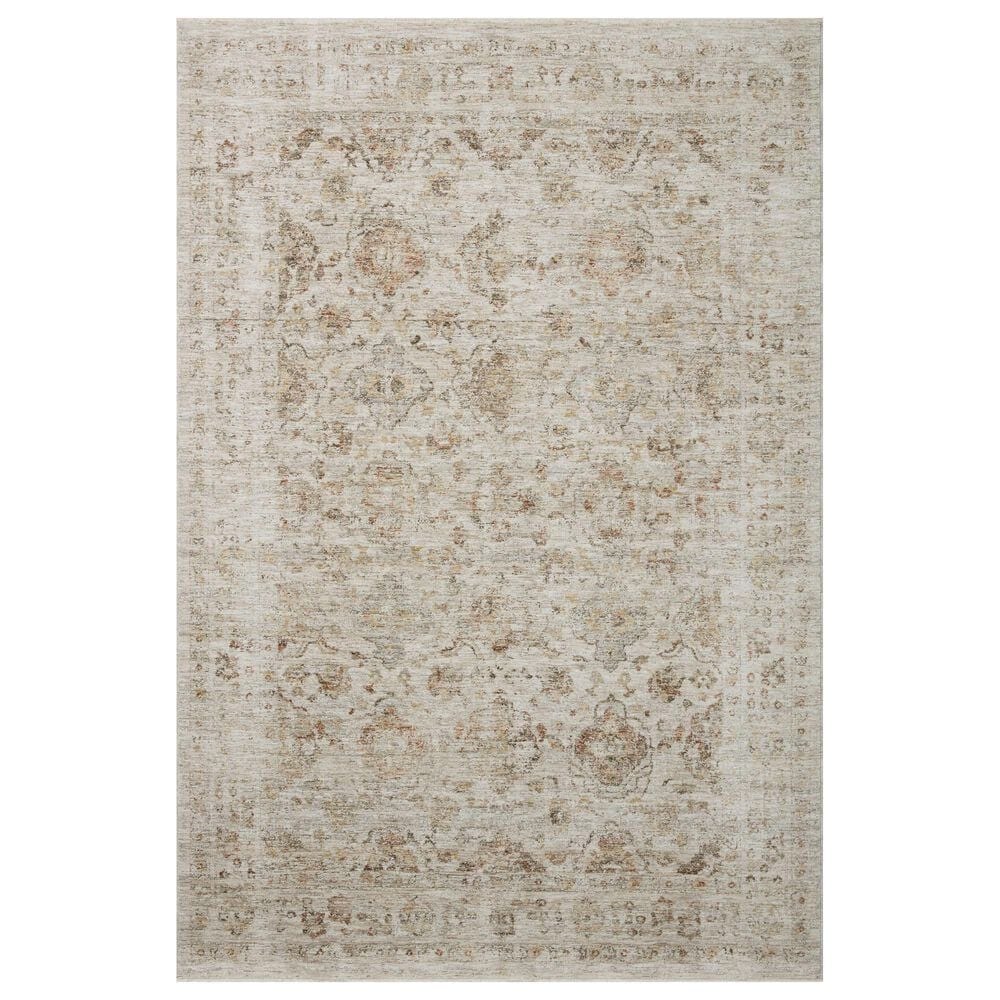 Amber Lewis x Loloi Honora 2" x 3"4" Beige and Spice Area Rug, , large