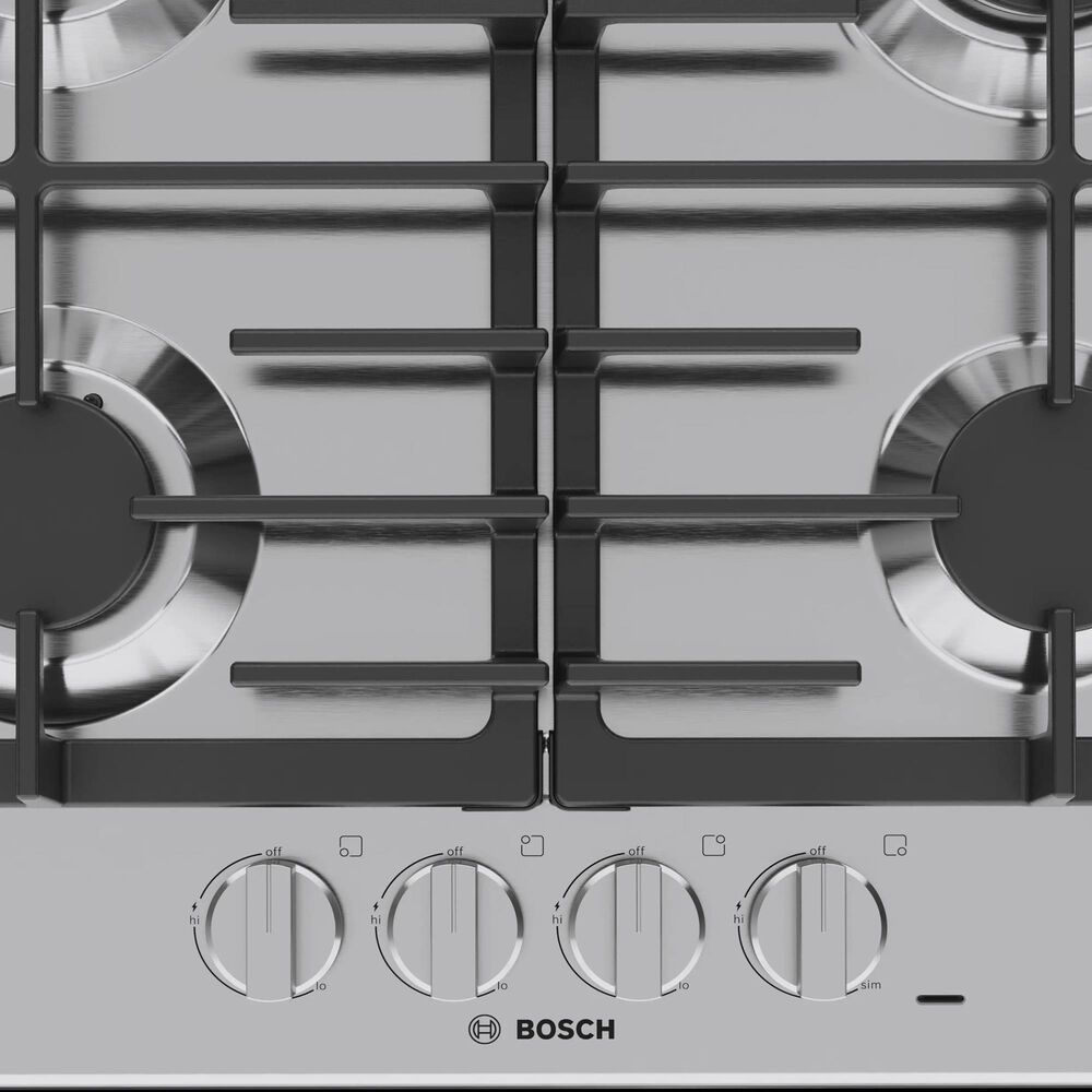 Bosch 500 Series 24" Gas Cooktop in Stainless Steel, , large