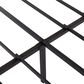 HOMLUX Twin Metal Bed Frame in Black, , large