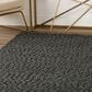 Dalyn Rug Company Gorbea 8" x 10" Charcoal Area Rug, , large