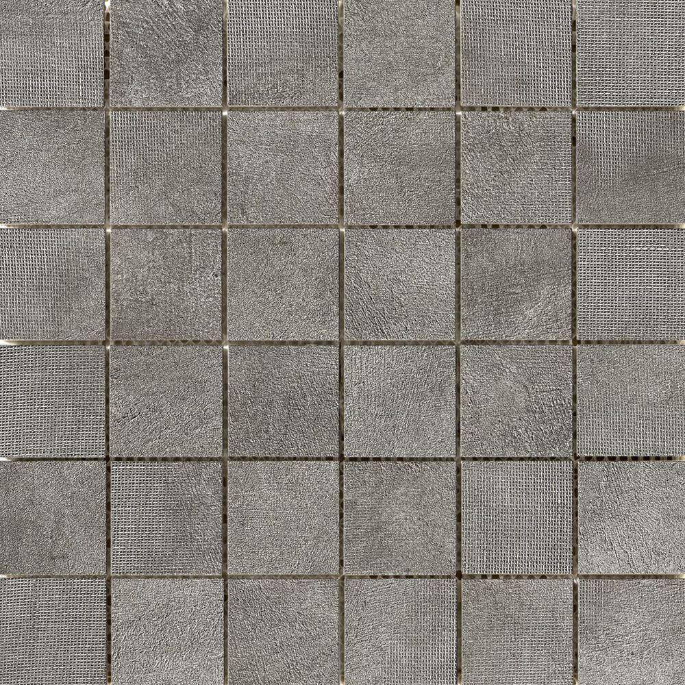 Emser Facade Taupe 12" x 12" Porcelain Mosaic Sheet, , large