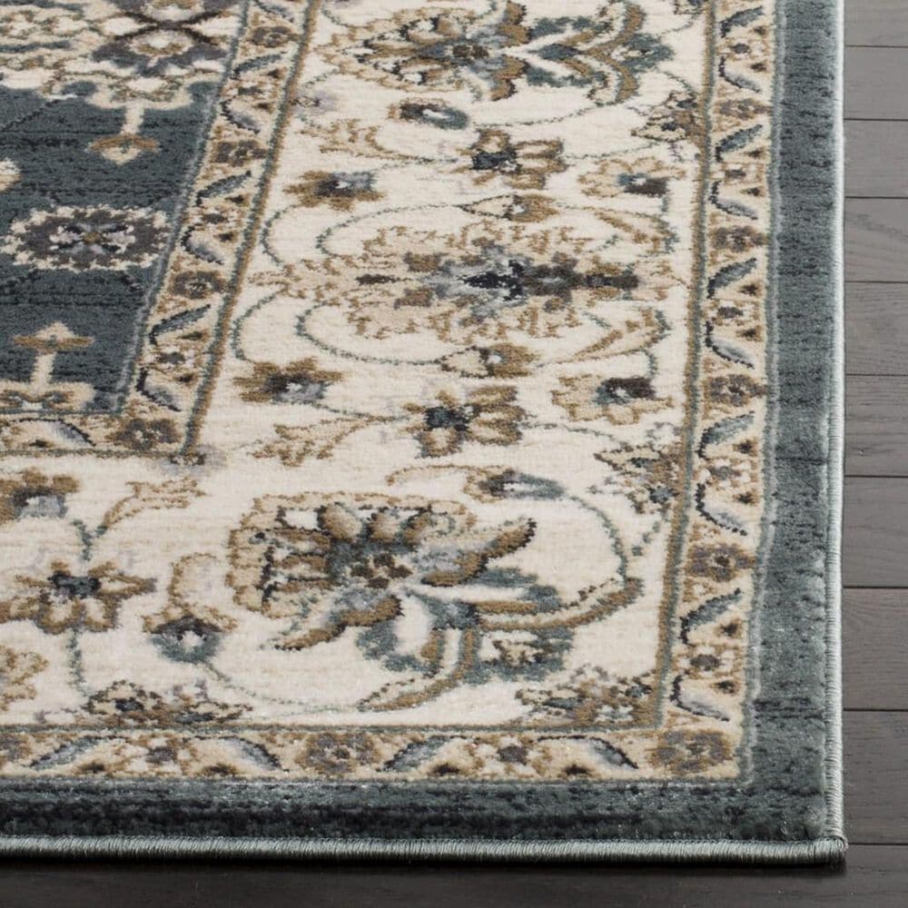 Safavieh Lyndhurst LNH332 8&#39; x 10&#39; Teal and Cream Area Rug, , large