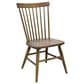 INTERCON Colonial Oak 5-Piece Round Dining Set in Weathered Chestnut, , large