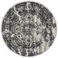Safavieh Adirondack ADR101A-6R 6" x 6"  Silver/Black Round Rug, , large
