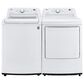 LG 7.3 Cu. Ft. Ultra Large Capacity Electric Dryer with Sensor Dry Technology in White, , large