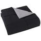 Pem America Truly Soft Everyday 3-Piece Full/Queen Reversible Comforter Set in Black and Grey, , large