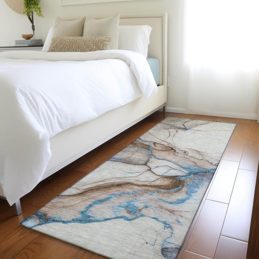 Dalyn Rug Company Odyssey OY322 Beige 2&#39;3&quot; x 7&#39;6&quot; Runner, , large