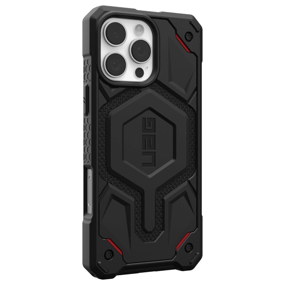 UAG Monarch Pro Series Case for Apple iPhone 16 Pro Max in Carbon Fiber Red Accent, , large