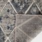 Central Oriental Corso Braddyville 6"6" x 9"6" Tan and Blue Area Rug, , large