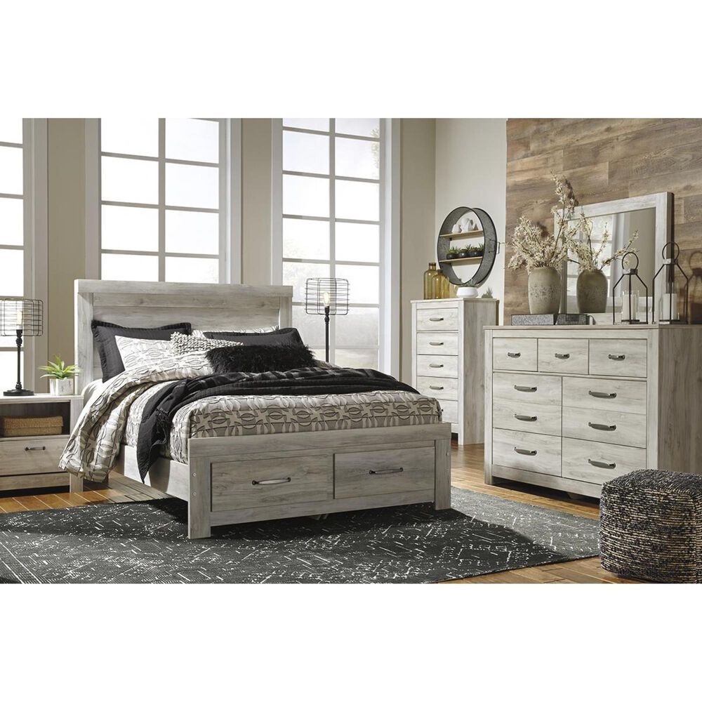 Ashley Bellaby 5 Drawer Chest in Whitewash, , large