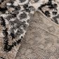 Central Oriental Tulsa Ledyard 7"10" x 9"10" White Sand and Nickel Area Rug, , large