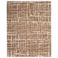 Nourison Luna 2" x 3" Mocha and Ivory Area Rug, , large