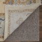 Feizy Karina 3"6" x 5"6" Beige and Blue Area Rug, , large