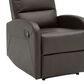 Lumisource Dormi Recliner Chair in Brown, , large