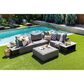 Ashley Bree Zee Patio Lounge Chair in Brown, , large