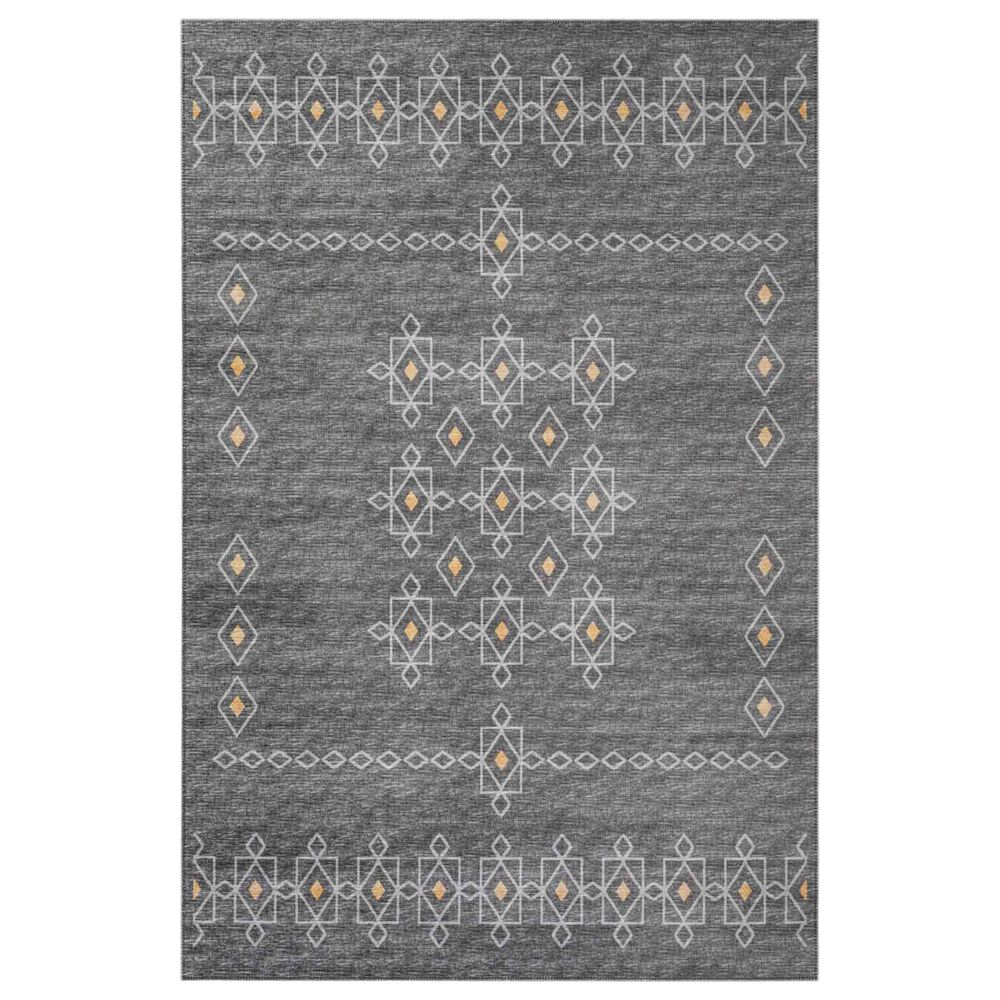 Dalyn Rug Company Sedona Southwestern 2"3" x 12" Charcoal Indoor/Outdoor Performance Runner, , large